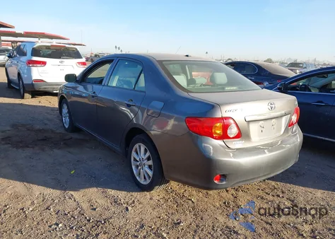 2009 Toyota Corolla Le z USA, uszkodzony, nr VIN JTDBL40E39J044021